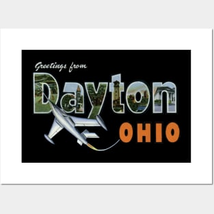 Greetings from Dayton Ohio Posters and Art